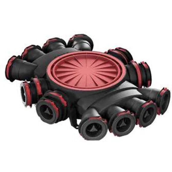 HEATPEX osztódoboz 12xDN63