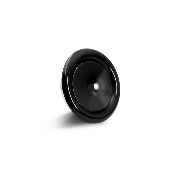 REGA - Befúvó anemosztát DN125 mm fekete