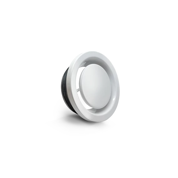 EVF Elszívó anemosztát, szerelőkerettel, DN125 mm