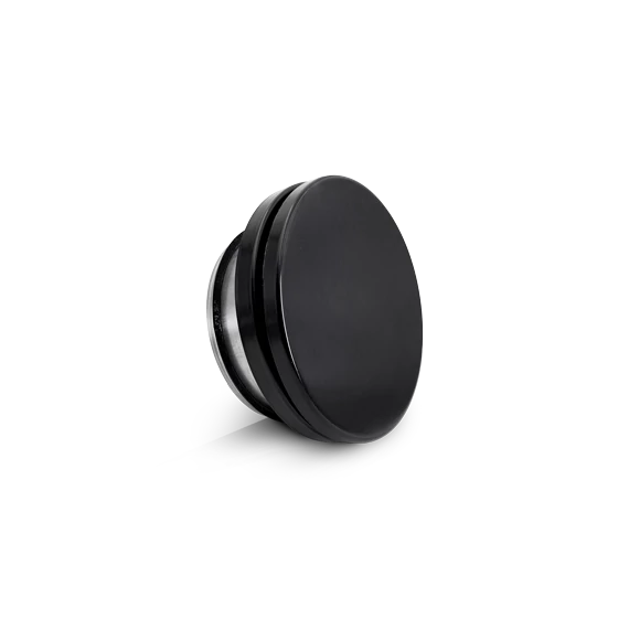 SVF Befúvó anemosztát, szerelőkerettel, fekete, DN100 mm